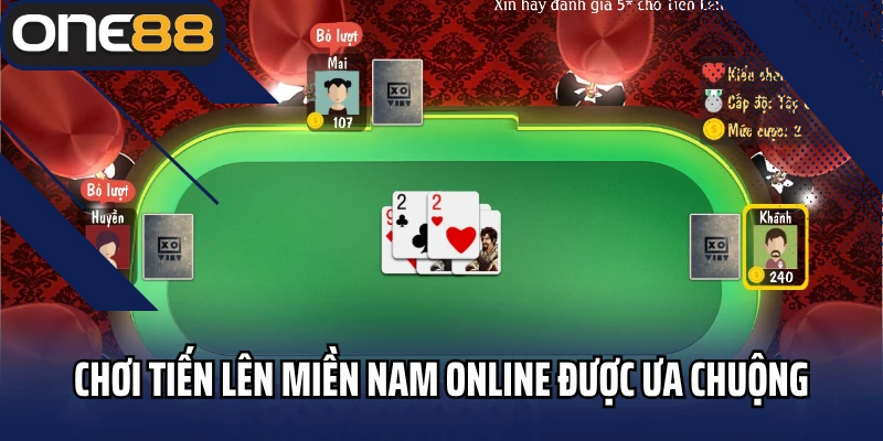 Lý do chơi tiến lên miền Nam online được ưa chuộng
